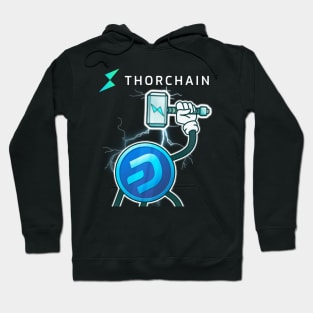 Dash Digital Cash - Dashy Thorchain DeFi Hammer Hoodie